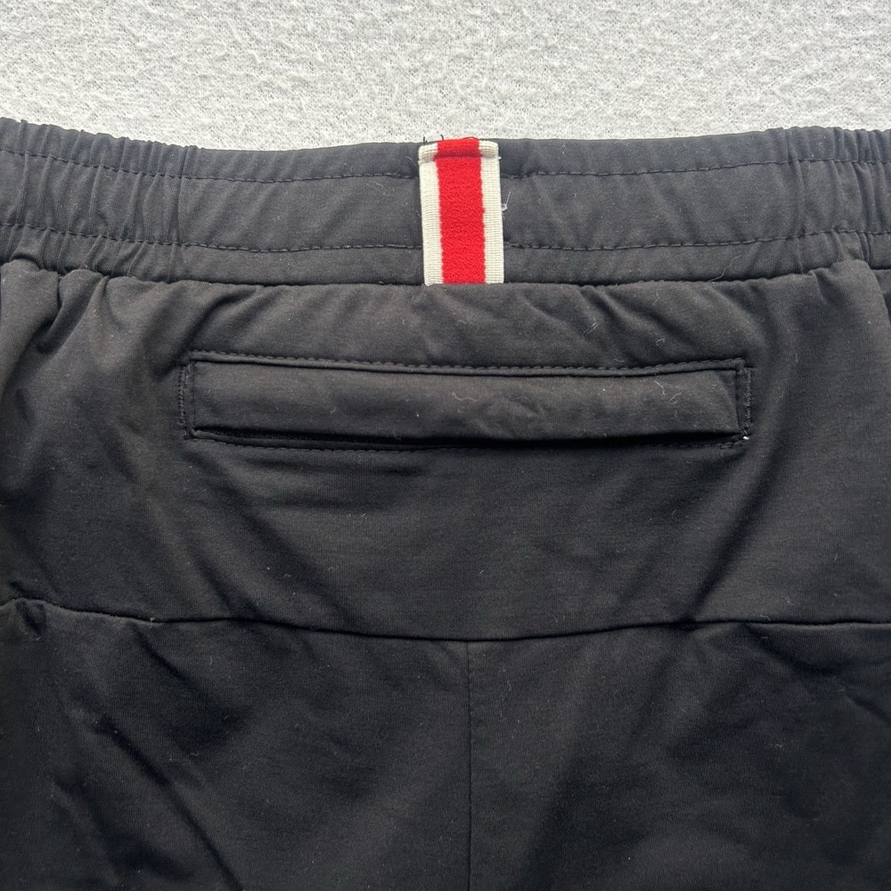 Tracksmith Men's Large Black Lined Running Shorts Drawstring Zipper Pocket - Picture 11 of 16